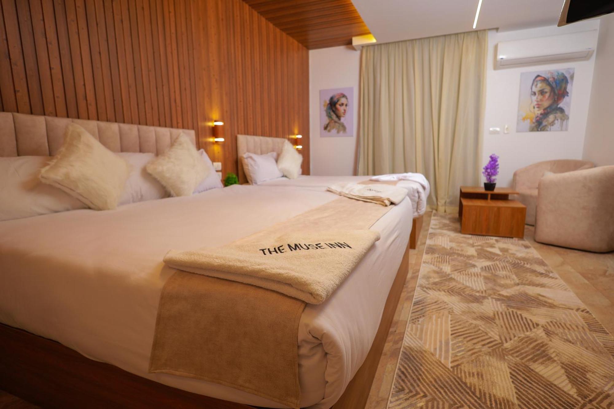The Muse Pyramids Inn Kafrat al Jabal Exterior photo