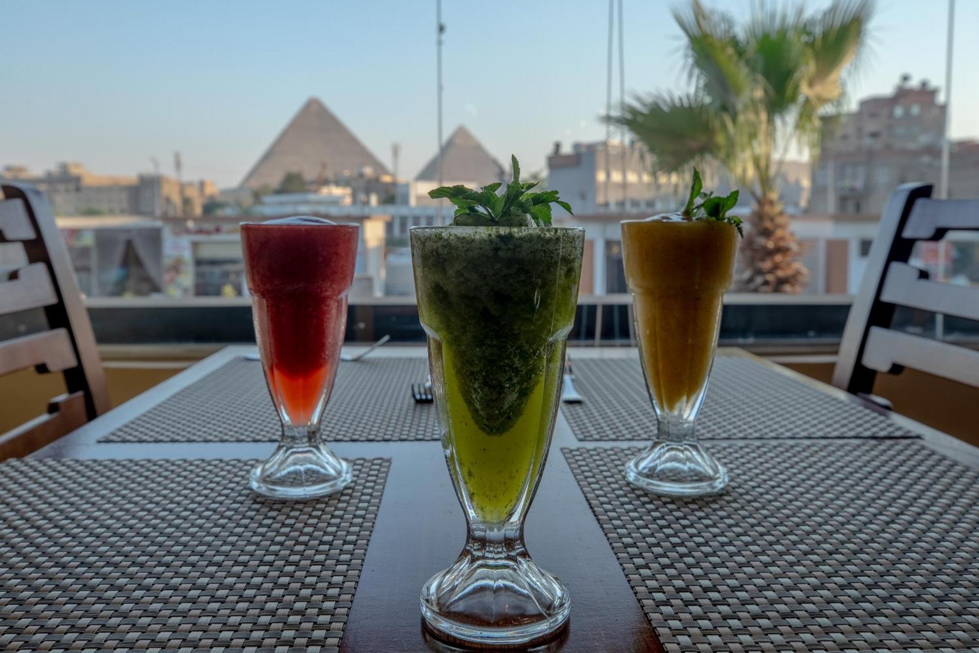 The Muse Pyramids Inn Kafrat al Jabal Exterior photo